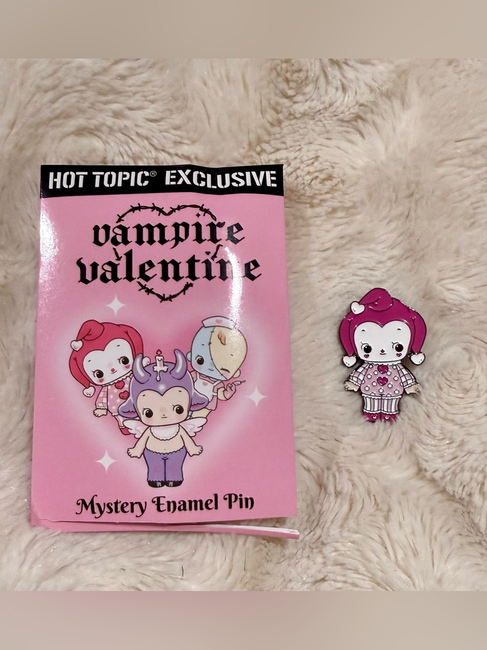 Vampire Valentine Series 2 Blind Bag Enamel Pin Hot Topic Exclusive
